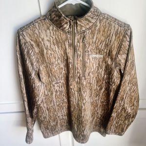 Camo fleece pullover!